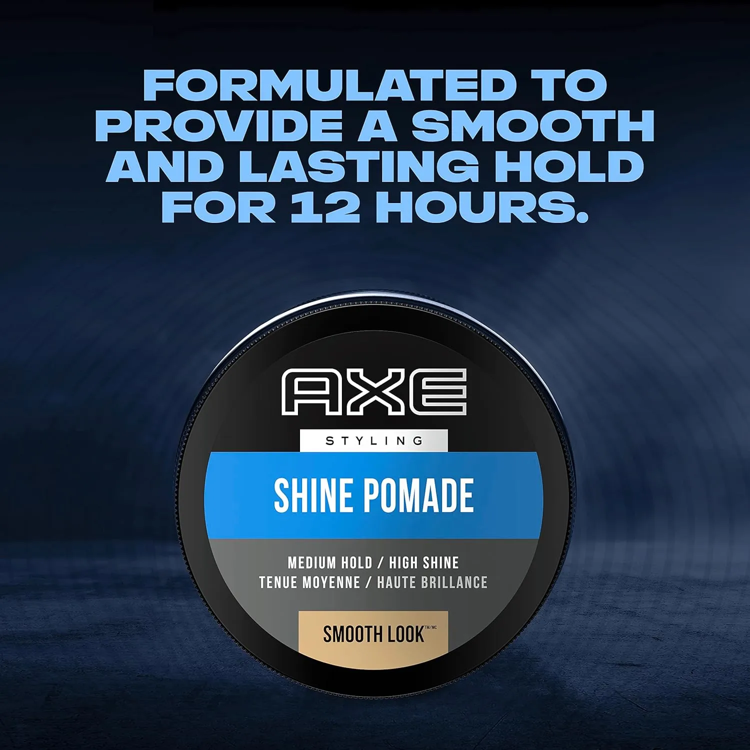 AXE Smooth Look Hair Pomade, Shine 2.64 oz (Pack of 2)