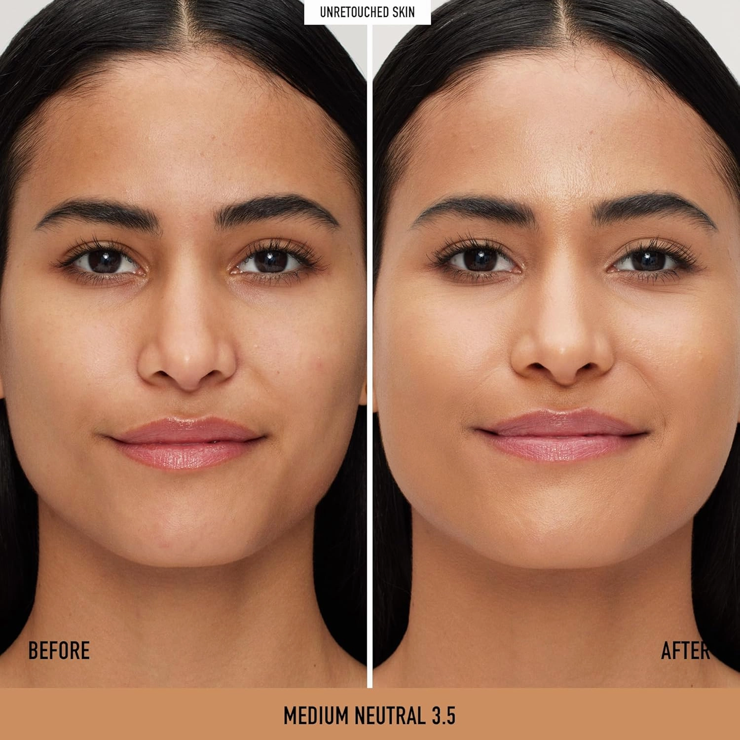 bareMinerals Original Pure Serum Radiant Natural Liquid Foundation Mineral SPF 20, Hydrating Skin Tint, Dewy Finish, Lightweight, Medium Coverage, Non-Comedogenic, Vegan
