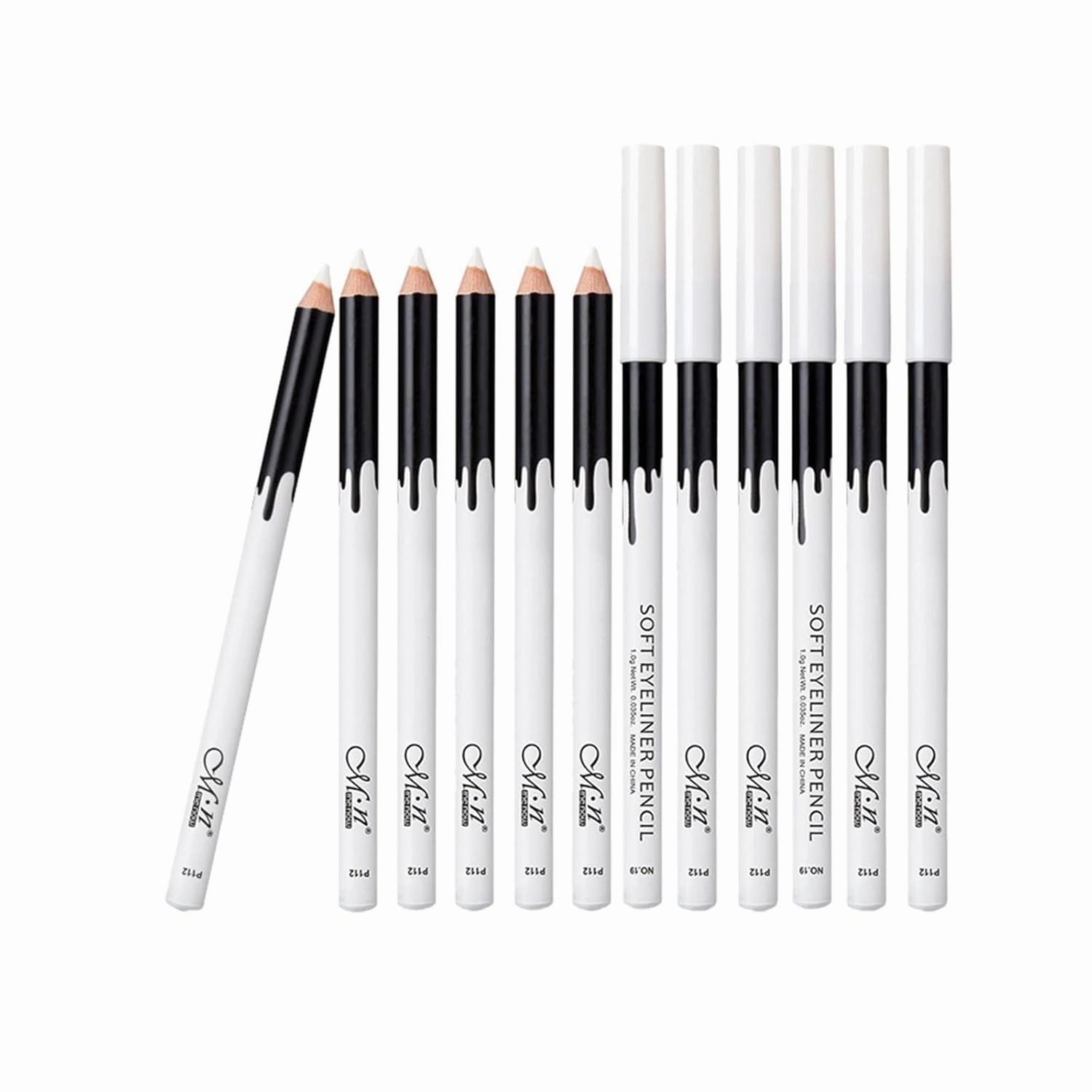 barenx Waterproof Multifunction Highlighter Pencil White Eyeliner Makeup Pen Beauty