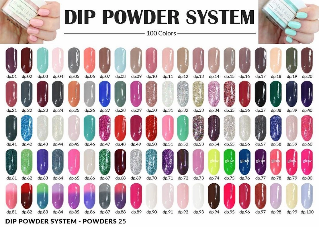 Basic 4 Piece Dip Powder Starter Kit-Choose Color