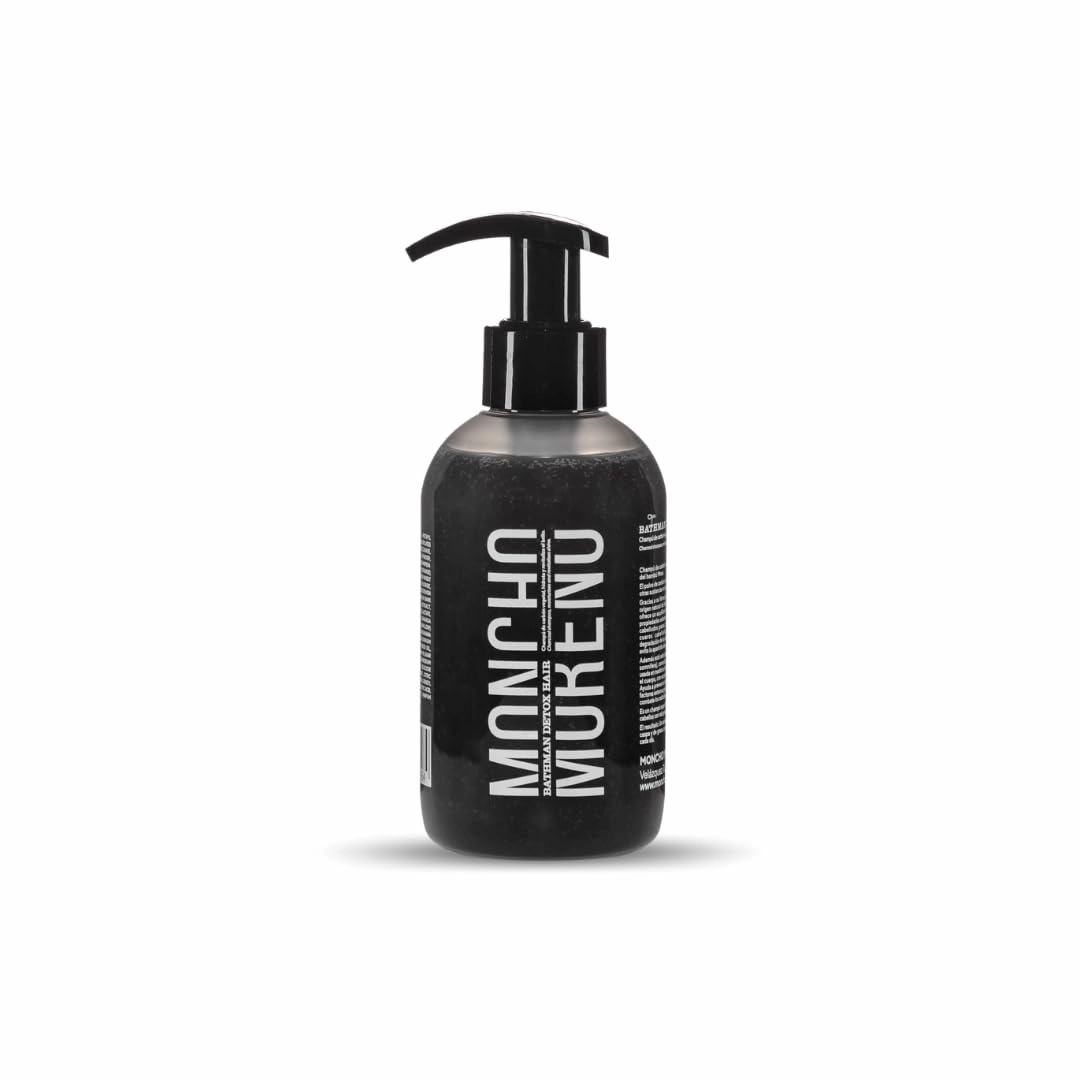 Bathman Detox Hair - Active Carbon Shampoo : Oily roots and dry ends, Cleanses and purifies oily hair 500ml