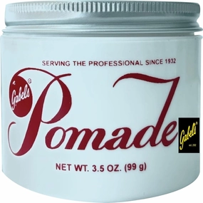 Bay Rum Oil Hair Pomade 3.5oz for men. (Dye Free) Oil Based (Limited Edition)