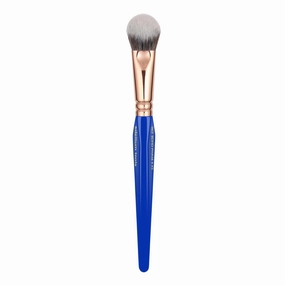 Bdellium Tools Professional Makeup Brush - Golden Triangle 963 BDHD Phase II xs - With All-Vegan Synthetic Fibers, For Precision Blending, Highlighting, Contouring, and Softening (Blue, 1pc)