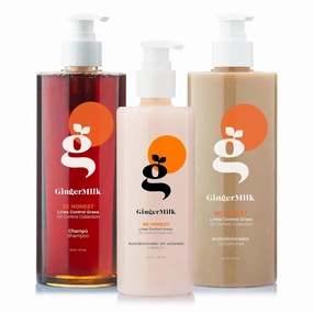Be Honest Collection For Optimal Hair Health - Rich in vitamins and antioxidants | Shampoo 16oz   Conditioner 16oz   Leave-In 8oz | Experience your hair frizz-free and loose