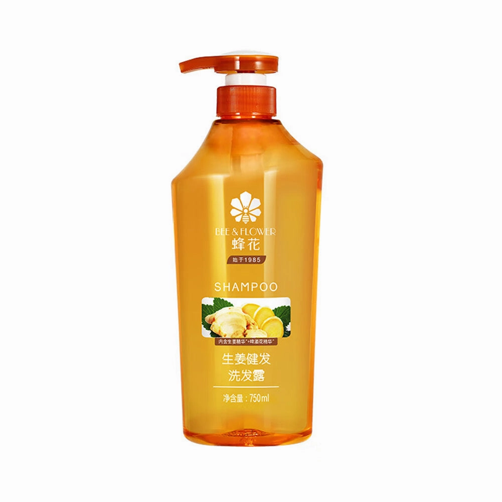 Bee & Flower Ginger Silicone-Free Hair Strengthening Shampoo 750ml