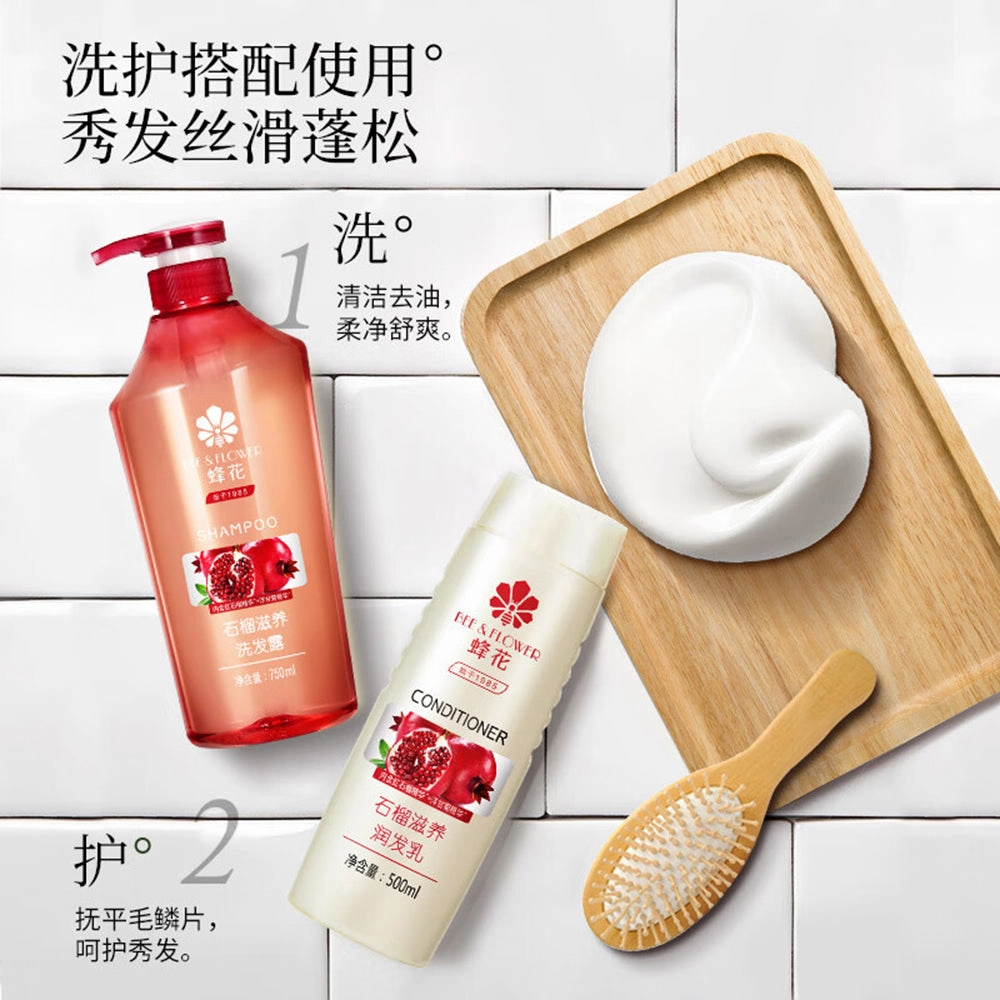Bee & Flower Pomegranate Nourishing Silicone-Free Shampoo 750ml