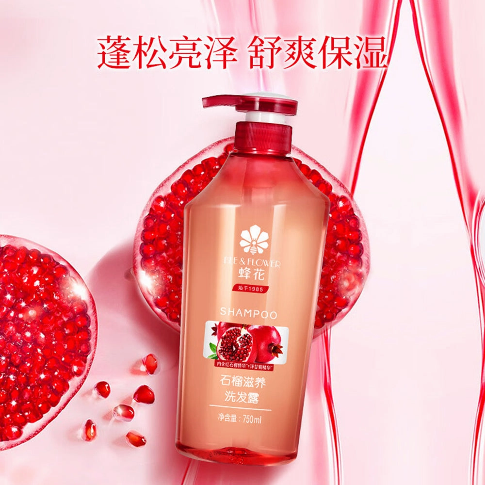 Bee & Flower Pomegranate Nourishing Silicone-Free Shampoo 750ml