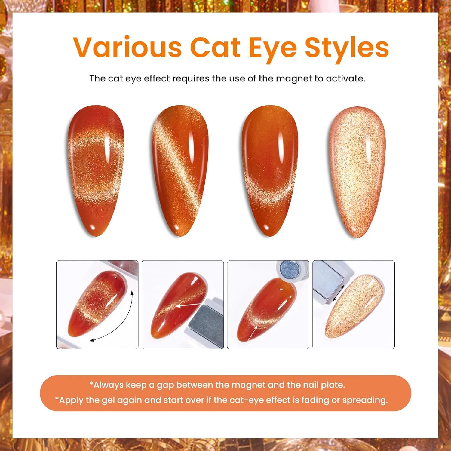 Beetles 20 Colors Cat Eye Gel Nail Polish Set with Base Gel and Matte Glossy Top Coat, Nude Pink Green Blue Nail Polish Lush Velvet with Magnet Soak Off LED Manicure Salon DIY Art Gifts for Women