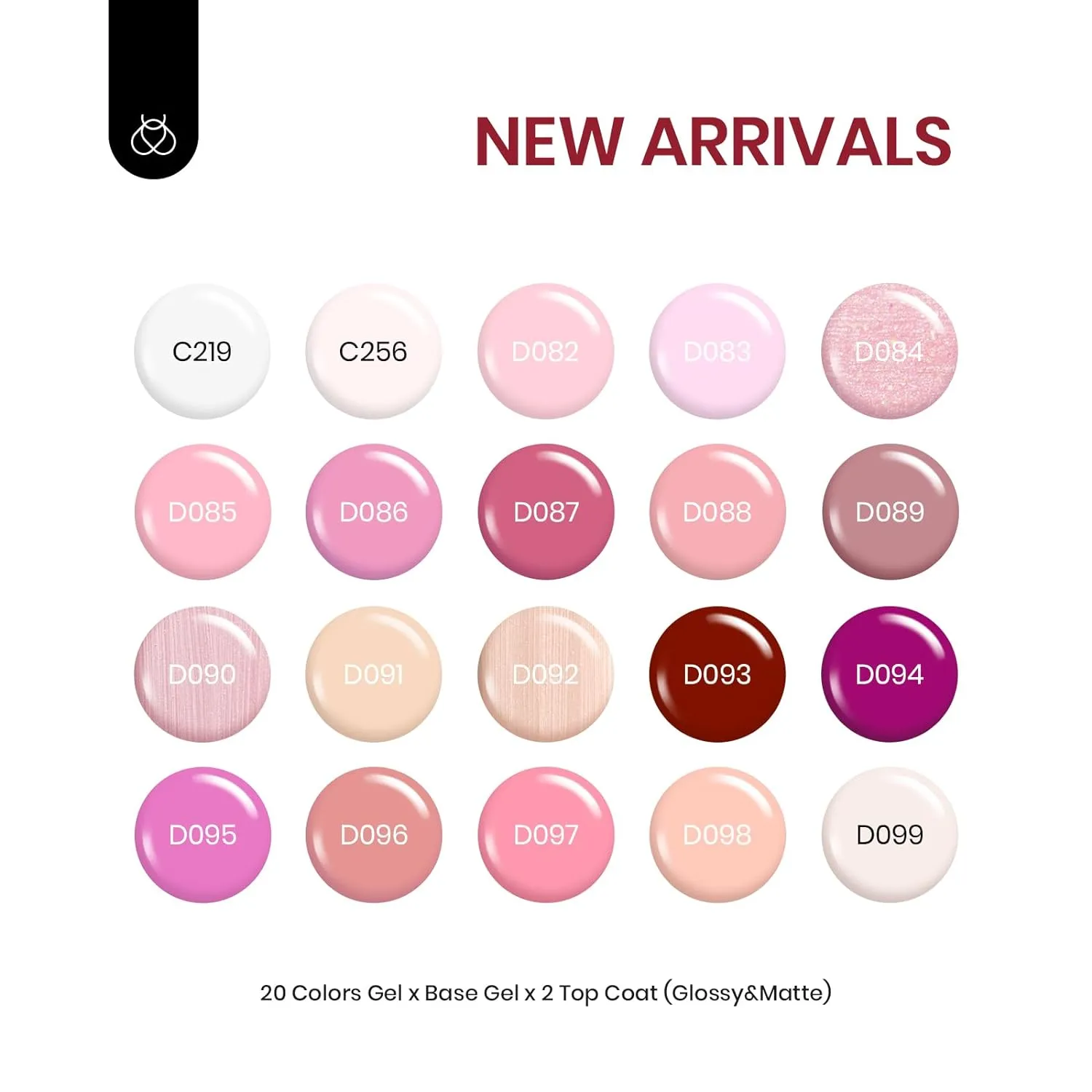 Beetles Gel Nail Polish 23Pcs Nude Pink Gel Polish Set Dare to Bare Collection Soak off Uv Led Lamp Needed Manicure with 3Pcs Base Coat Matte Glossy Gifts for Mom
