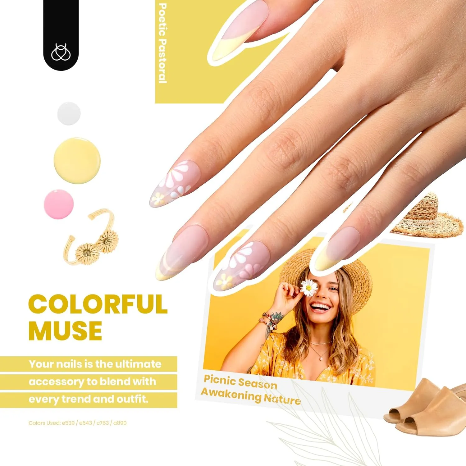 beetles Gel Polish 44pcs Gel Nail Polish Set 36 Colors Nude White Hot Pink Red Blue Black Brown with Base Coat Glossy Matte Glitter Top Coat Gifts for Women Colorful Muse