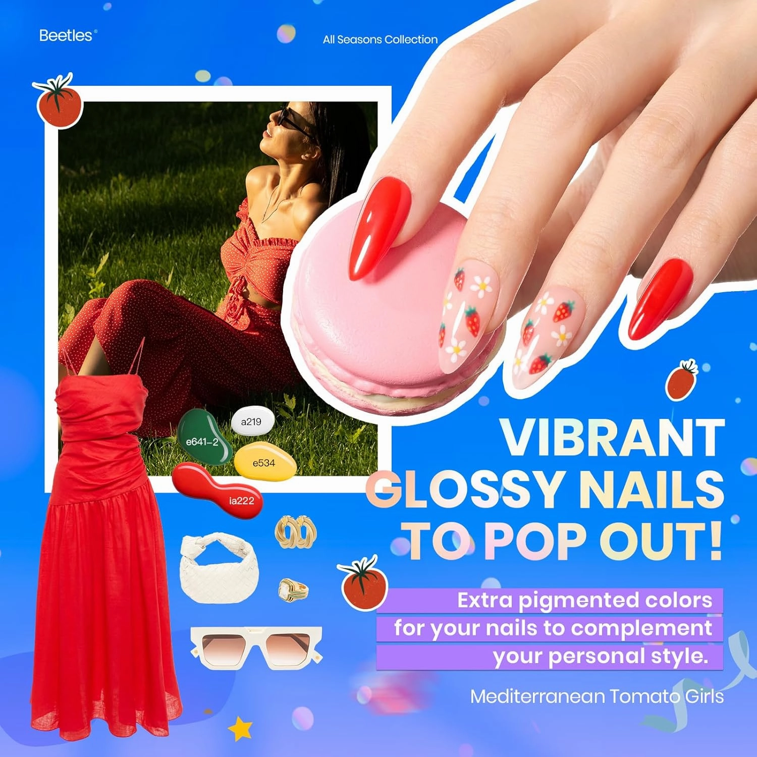 Beetles Gel Nail Polish 25 Colors Gel Polish Set Nude Pink Red Blue Gel Polish Chic Outfits Collection with 3Pcs Base Top Coat Gel Manicure Kit Salon DIY Home Gift for Women