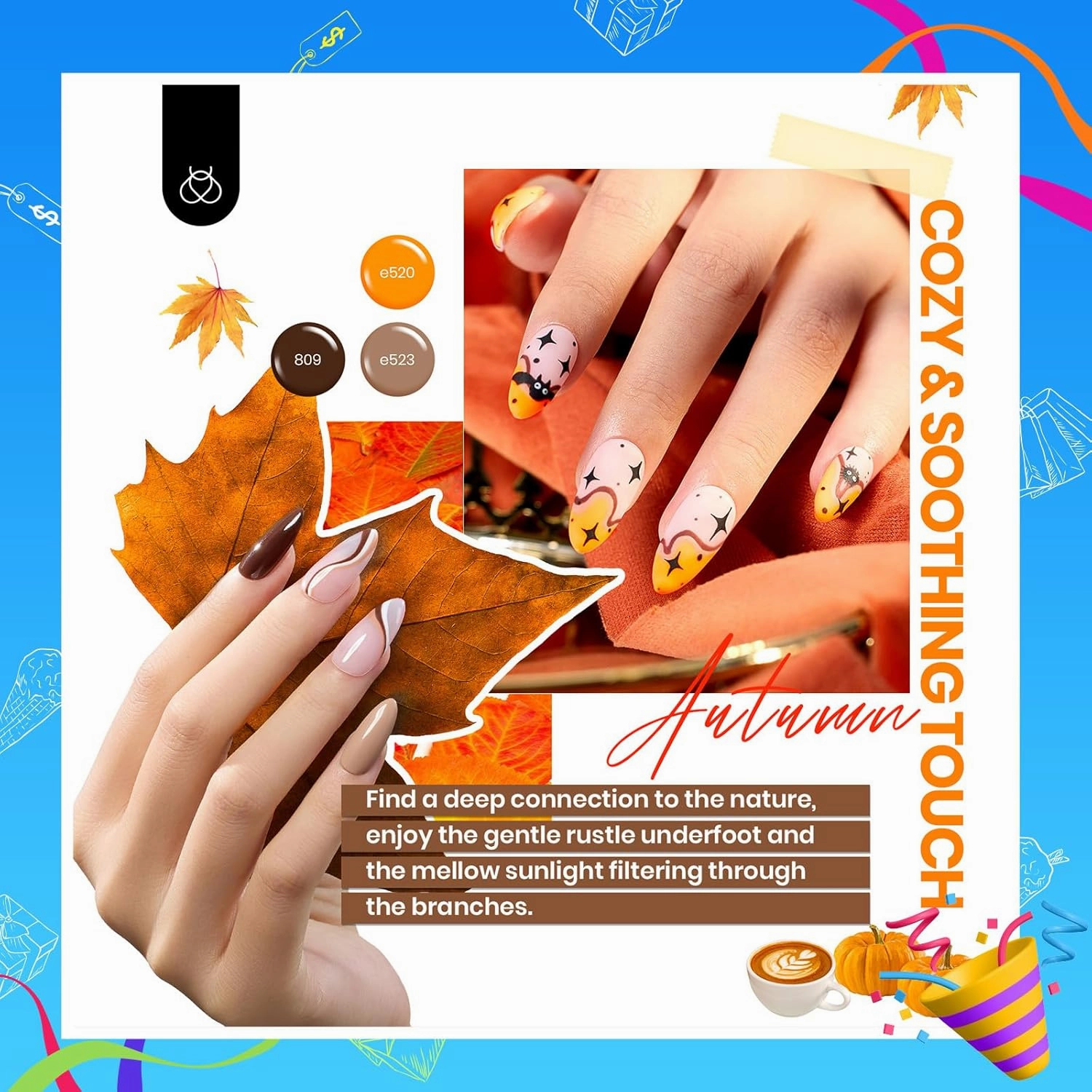 beetles Gel Polish 36 Colors Summer Gel Nail Polish Set with Base Coat Glossy Matte & Glitter Gel Top Coat Neon Pink Yellow Jelly Blue Vivid Seasons Collection Gifts for Women Diy Nails at Home