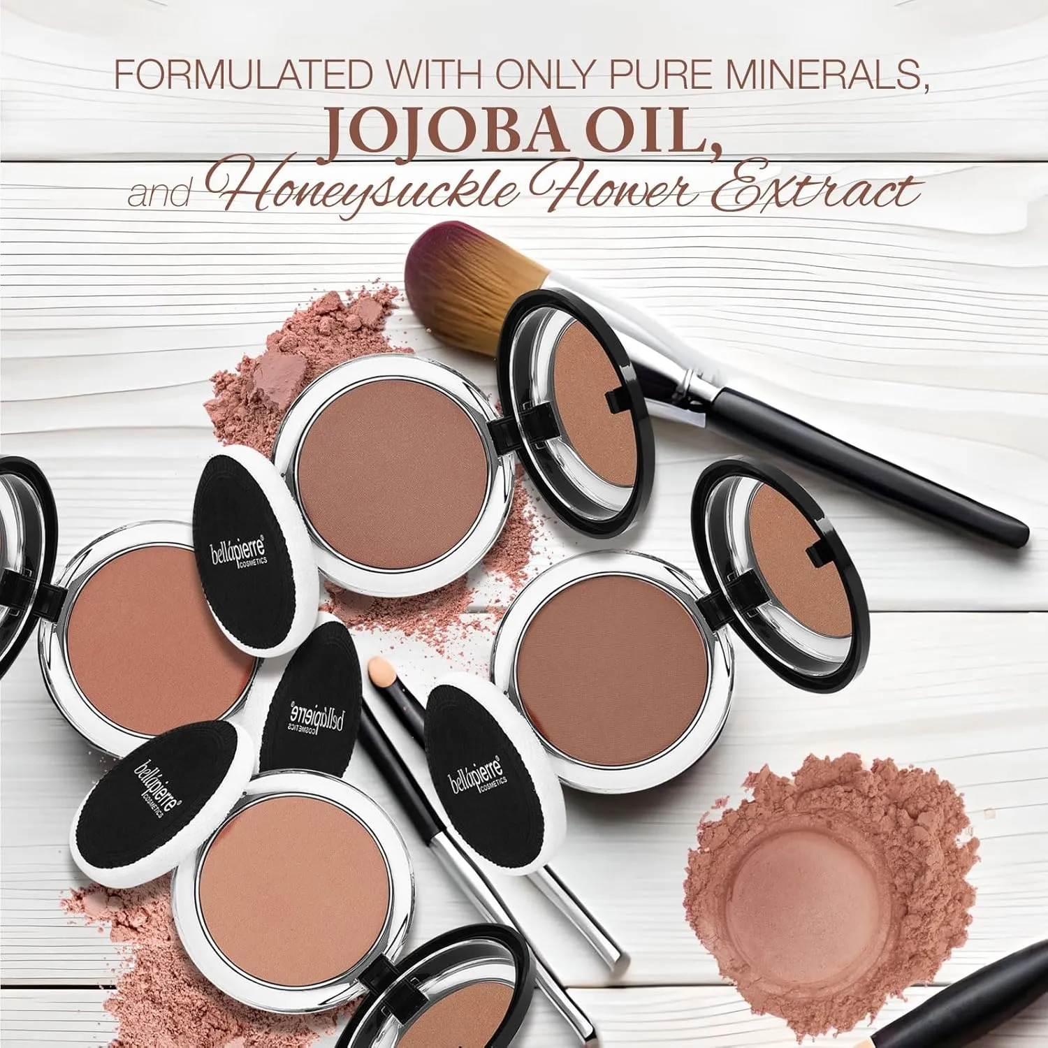 bellapierre Compact Mineral Blush | Warm Dewy Glow | Non-Toxic and Paraben Free | Suitable for All Skin Types | Compact Case - 0.35-Ounce – Autumn Glow