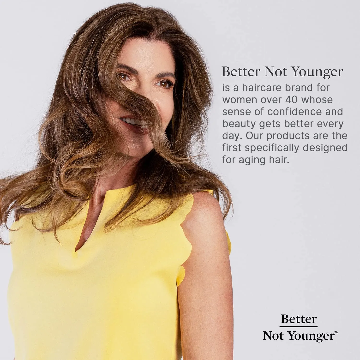 Better Not Younger Wake Up Call Volumizing Conditioner - With Plant-Based Ingredients Designed for Women Over 40 - Sulfate Free Conditioner for Thin, Flat, Fine Hair 16 fl. oz.