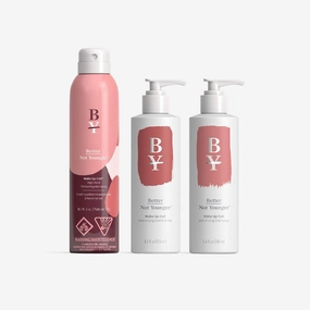 Better Not Younger Volume Styling Bundle Collection - Wake Up Call High Hold Hair Thickening Spray 6 fl.oz. & Shampoo and Contitioner