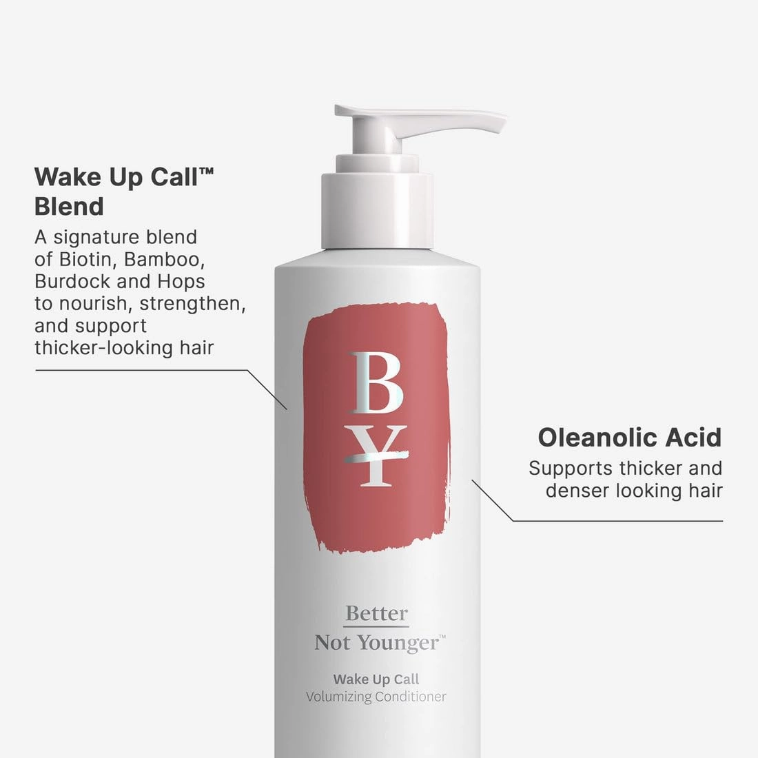 Better Not Younger Volume Styling Bundle Collection - Wake Up Call High Hold Hair Thickening Spray 6 fl.oz. & Shampoo and Contitioner