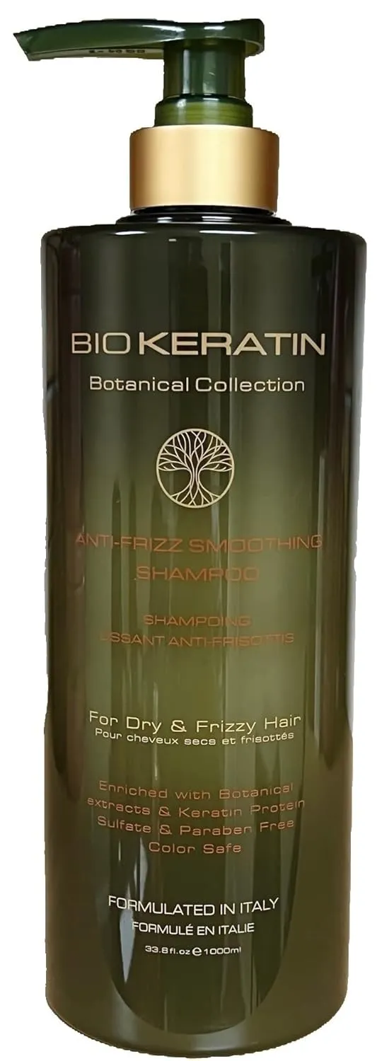 Bio Keratin Botanical Collection Anti-Frizz Smoothing Shampoo 33.8oz