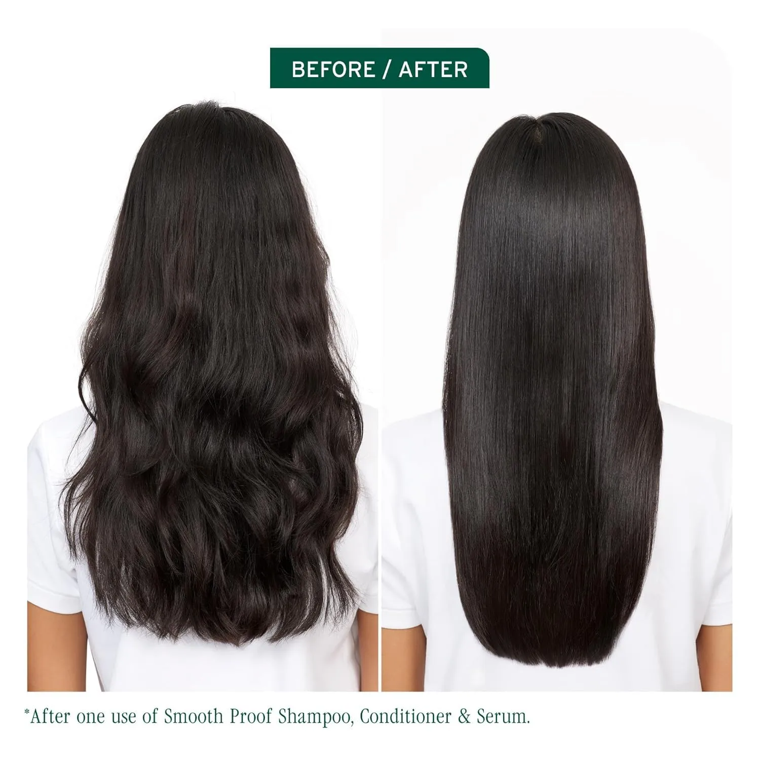Biolage Smooth Proof Shampoo - Gently Cleanses, Nourishes & Tames Frizz, For Frizzy Hair, Infused with micro-dosed with Camellia Oil & Glycerin, Vegan & Paraben-Free, Packaging May Vary