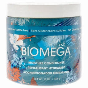 BIOMEGA Moisture Conditioner, Conditioner Infused with Hydrating Moisturizers and Keratin Amino Acids, Repairs Damaged and Dry Hair, Improves Hair Elasticity