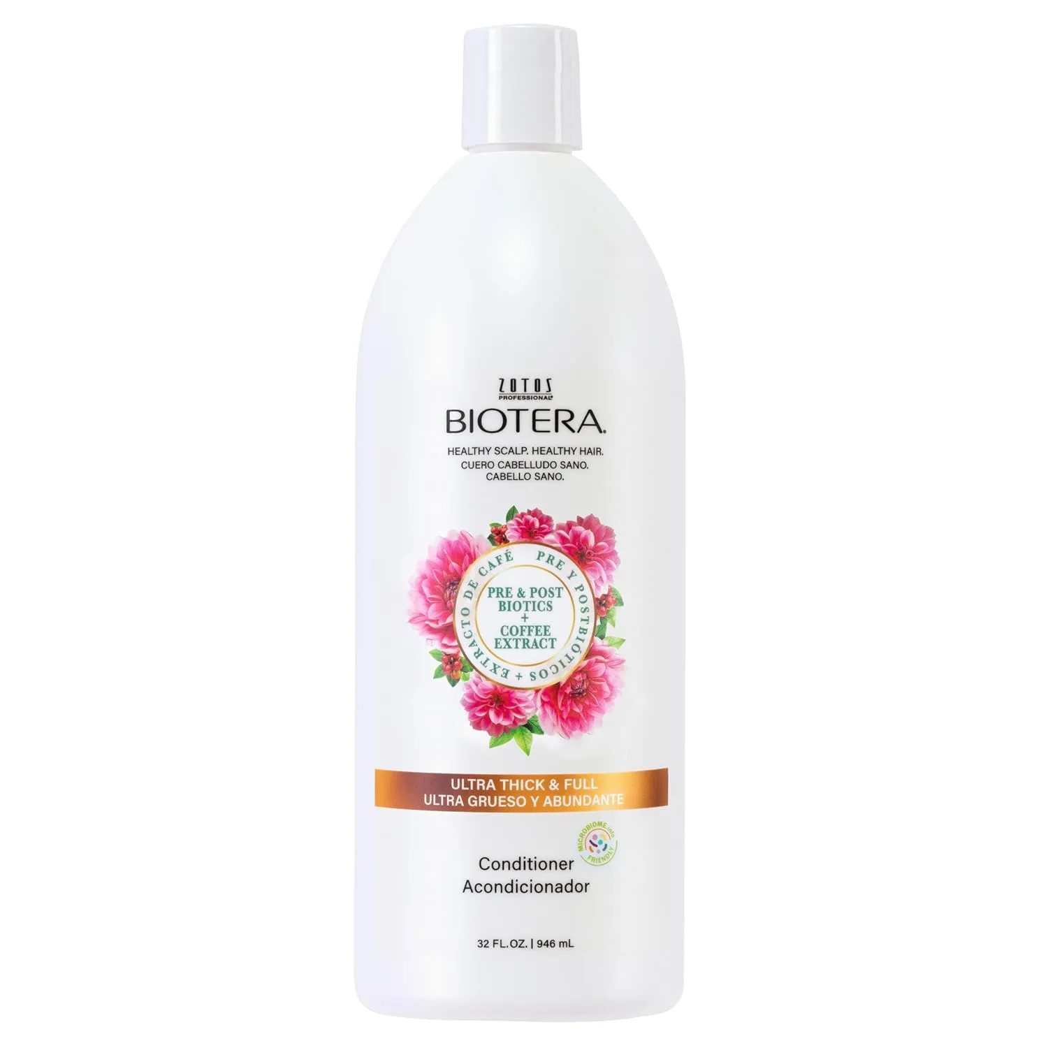 Biotera Ultra Thick & Full Volumizing Conditioner | Increases Volume to Fine, Limp Hair | Microbiome Friendly | Vegan & Animal Test Free | Paraben Free | Color-Safe