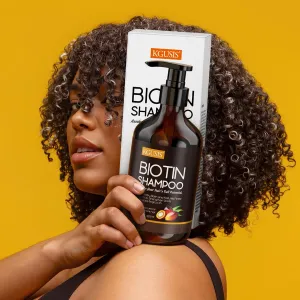 Biotin Hair Growth Shampoo and Conditioner Set, Sulfate Free, Rosemary, for Thinning Hair, 180ml