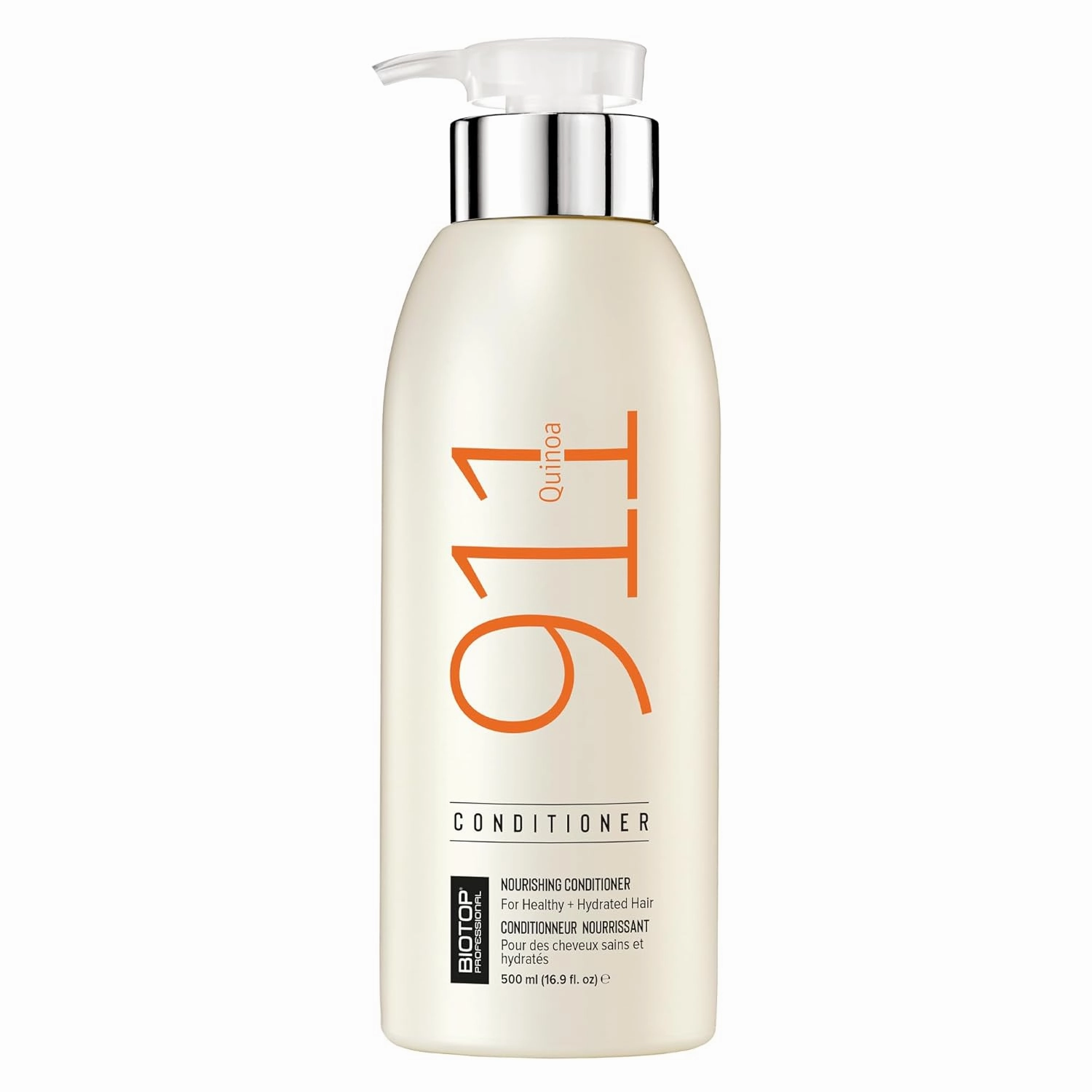 Biotop Professional 911 Quinoa Hair Conditioner - Hydrating Conditioner for Hair Health   Frizz Control - Repairing, pH Balancing & Nourishing Treatment for Dry Ends - (33.8oz/1 L)