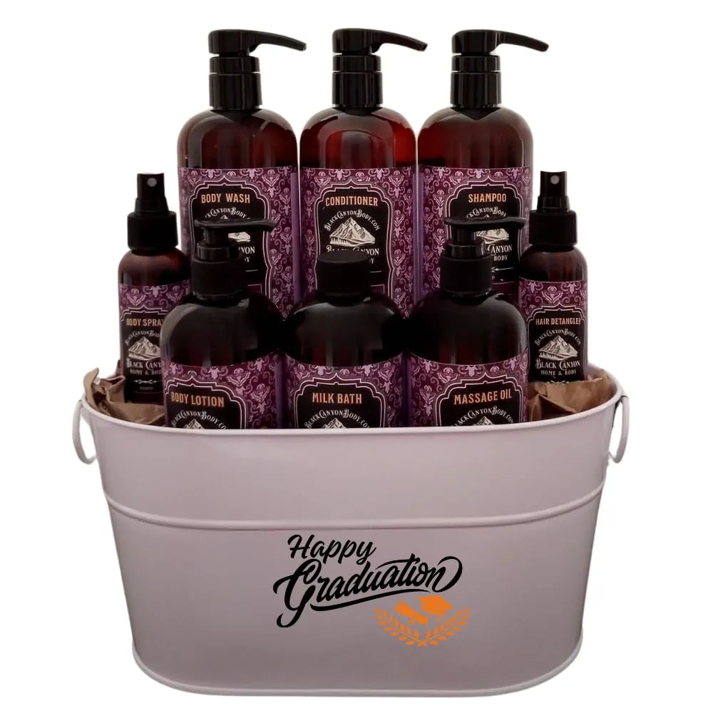 Black Canyon Amber Clove Nutmeg Scented Happy Graduation Gift Set