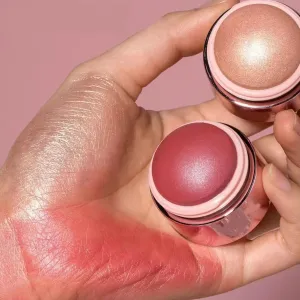 Blush and Eyeshadow Stick Set – 3-in-1 Multi-Use Creamy Stick,Waterproof&Long-Lasting,Easy Application for Blush, Eyeshadow,and Lipstick – Smooth,Natural Finish