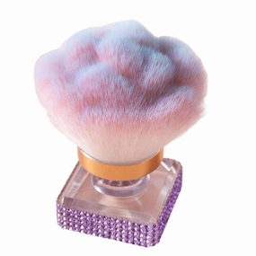 Blush Brush for Cheeks,Makeup Brushes Blush Contour - Soft Bristles Manicure Make Up Tool for Highlighting Fingernail Cleaning