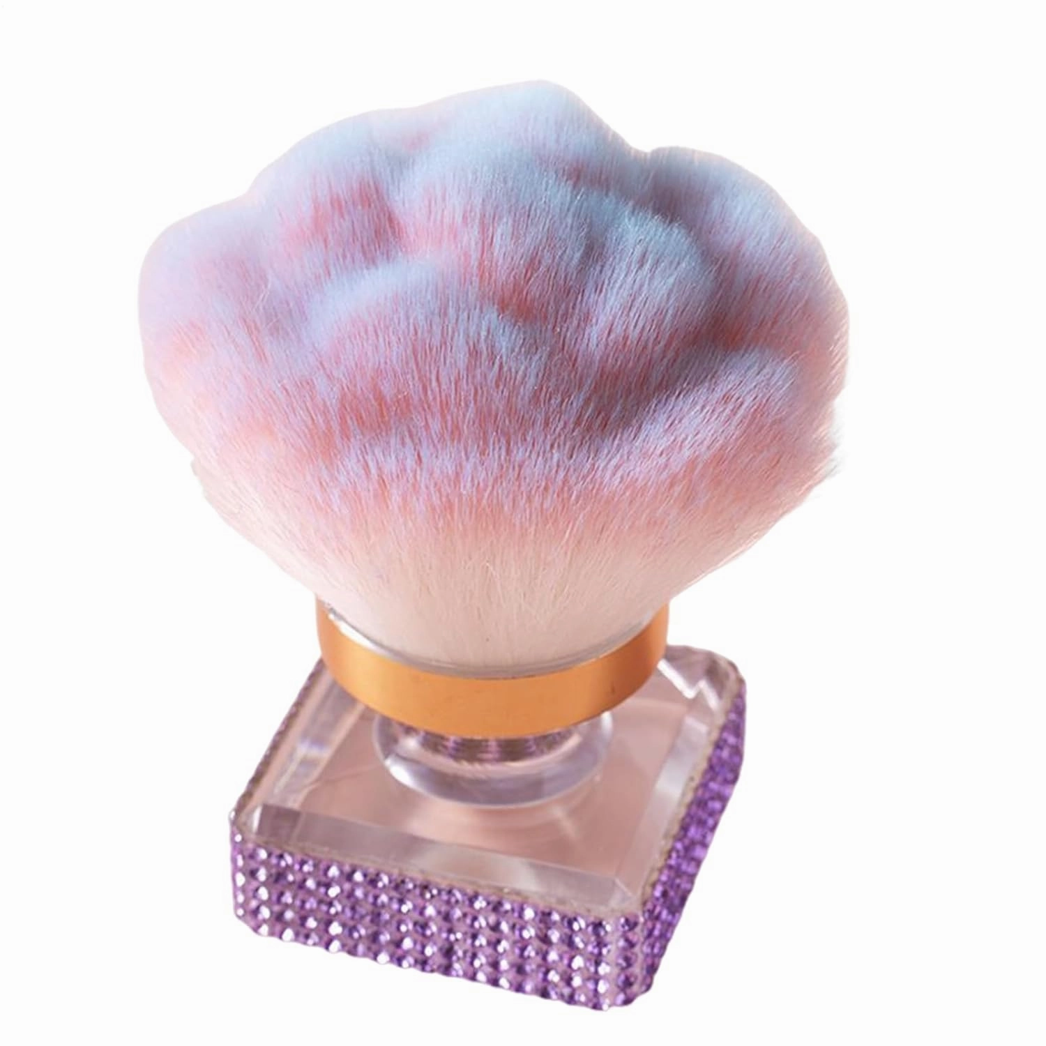 Blush Brush for Cheeks,Makeup Brushes Blush Contour - Soft Bristles Manicure Make Up Tool for Highlighting Fingernail Cleaning