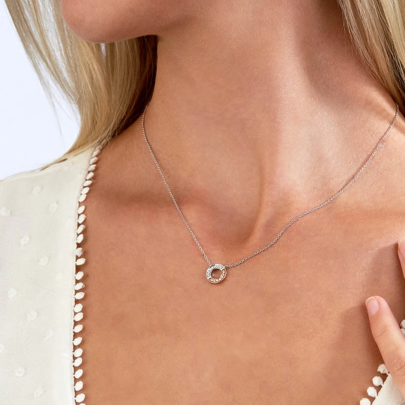 Blush Gemini Necklace