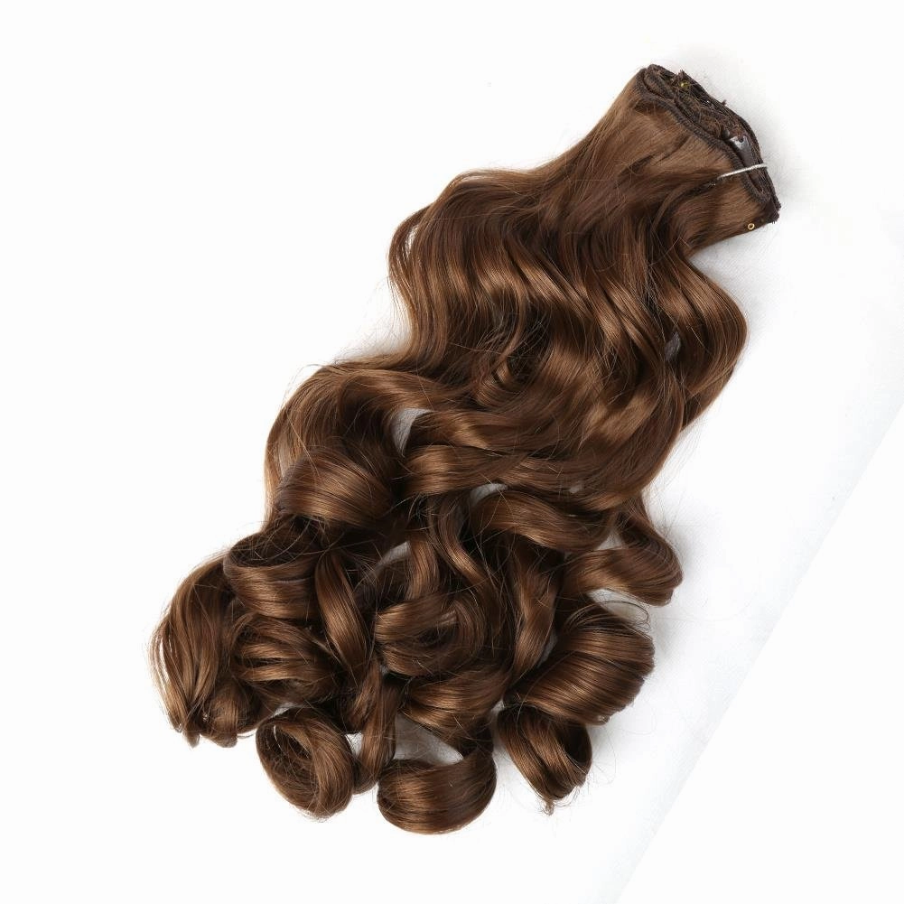 Body Wave Clip in Hair Extension Synthetic Hairpieces 20"#10