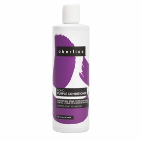 Bond Purple Conditioner for Blonde 10oz - Platinum Blonde Toner - Anti-Brass - Purple Conditioner for Grey Hair - Moisturize and Strengthen - Vegan