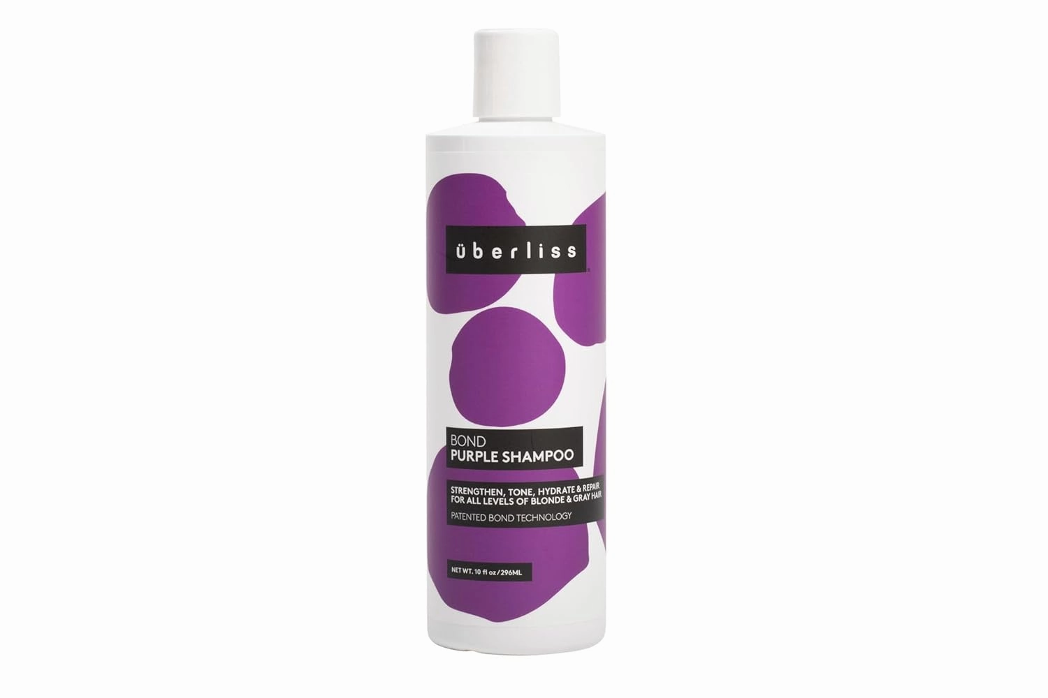 Bond Purple Shampoo for Blondes 10oz - Hair Toner for Blonde Hair - Purple Toner for Brassy Hair - Hydrating & Moisturizing - Sulfate Free - Vegan