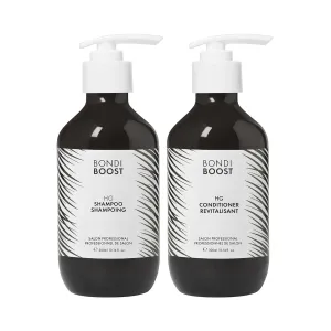 BONDIBOOST HG Duo Shampoo   Conditioner Bundle [10.14fl oz each], Improves Appearance for Thinning Hair & Volumizing   Hydrating   Nourishing   Sulfate/Paraben Free for Women/Men, Australian Made
