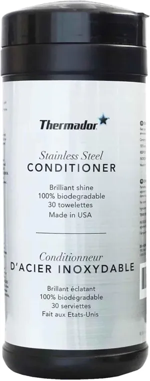 Bosch 17002200 Appliance Stainless Steel Conditioner (30 Wipes)