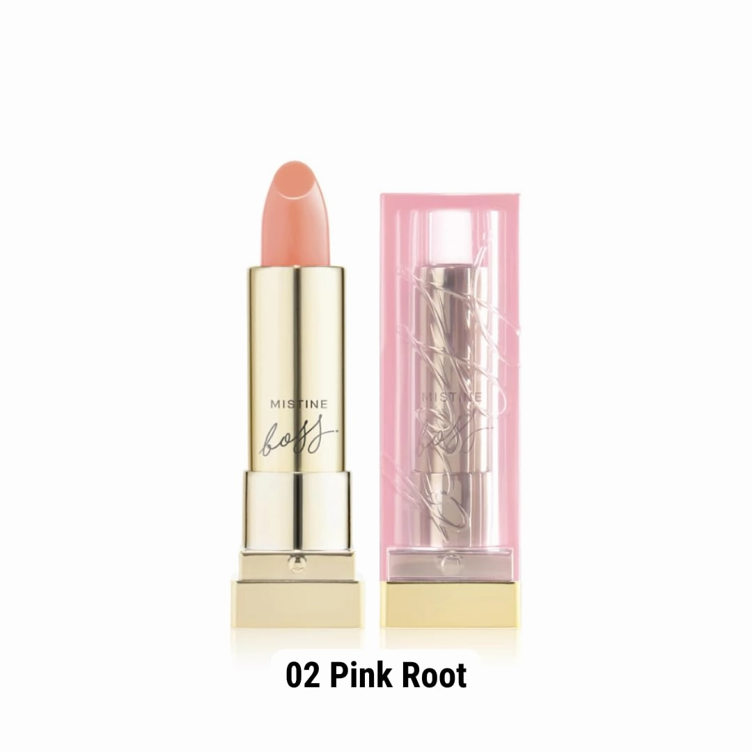 BOSS Super Balm Lip Glow – 3.3g – Moisturizing, Nourishing & Natural Lip Tint (02 Pink Root)