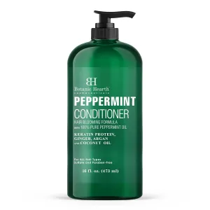 Botanic Hearth Peppermint Hair Conditioner - Hair Conditioner for Dry Damaged and Color Treated Hair - Volumizing Conditioner for fine & thin hair - Paraben & Sulfate Free - Men & Women - 16 fl oz