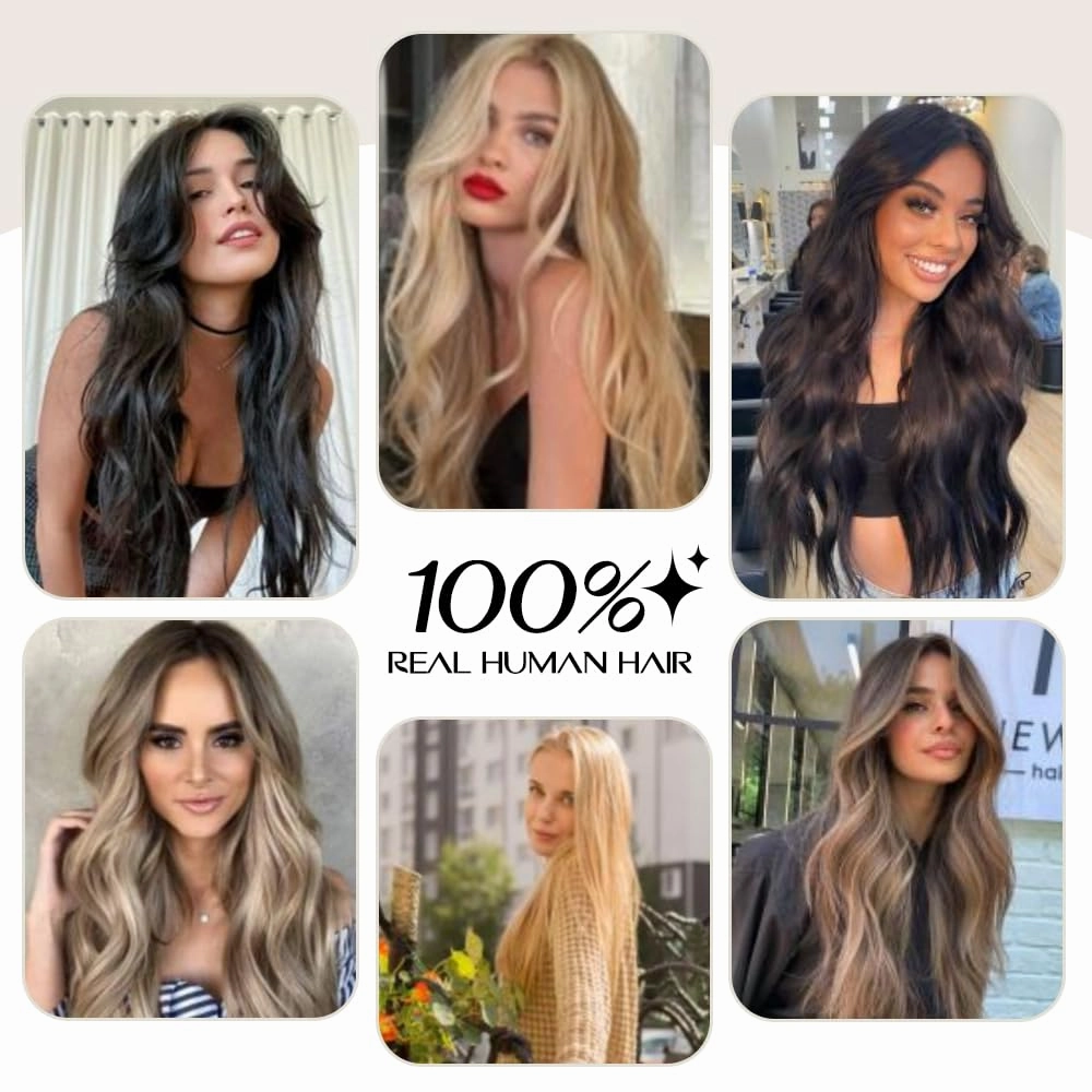 Boymia I Tip Hair Extensions 22 Inch #27-613 Honey Golden Highlights I Tip Human Hair Extensions 50strands 100% Remy Human Hair