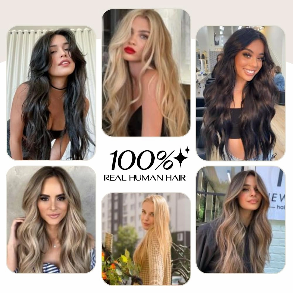 Boymia I Tip Hair Extensions Human Hair 14 Inch #27-613 Honey Golden Highlights 50strands Invisible Silky Straight Remy Natural Hair Extensions
