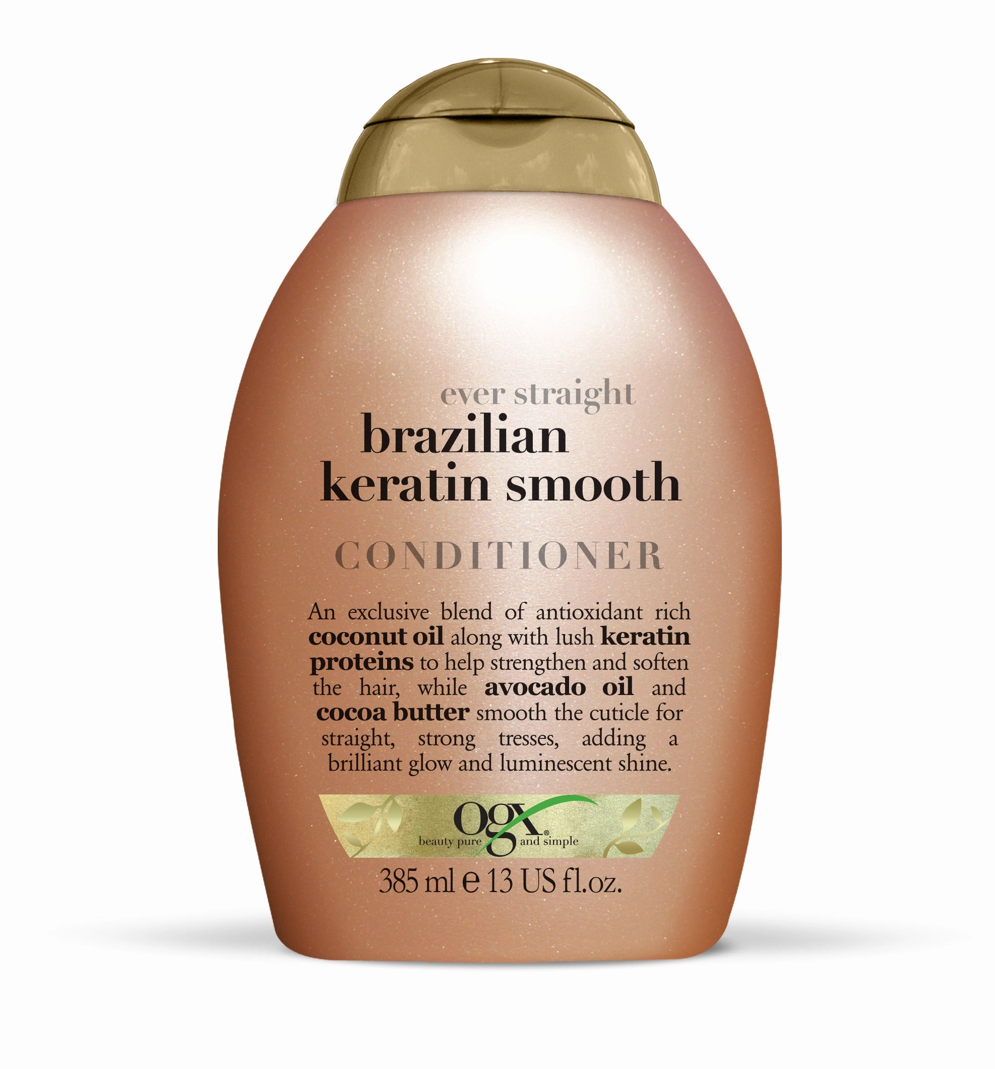 Brazilian Keratin smoothing conditioner with Brazilian keratin 385ml