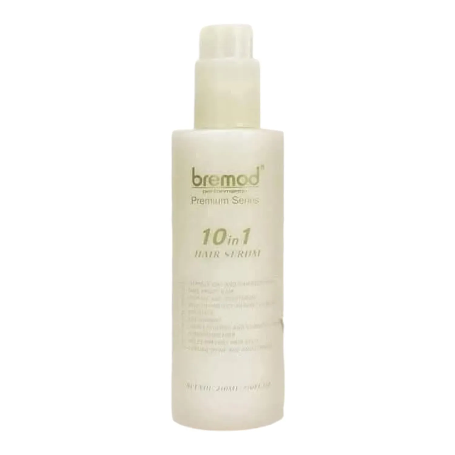 Bremod Performance 10 in 1 Hair Serum-Anti Frizz Control Hair Oil-Repair Treatment Moisturize Deeply Nourish Repair Dry Damaged Hair 7.1Fl oz
