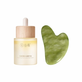 Brightening Translucent Dual Essence, 30ml - Oil-Water Serum for Radiance  12.47%, Hydration  51.16% - Glabridin