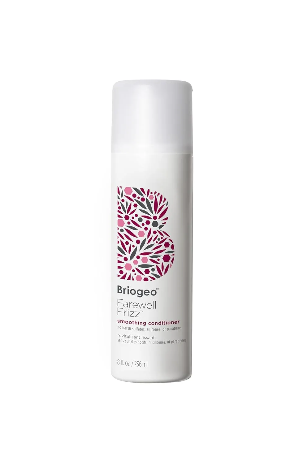 Briogeo Farewell Frizz Smoothing Conditioner, Tame Frizz and Restore Shine to Dull, Dry Hair, Nourishes and Smooths, Argan Oil for Shine, Vegan, Cruelty-Free