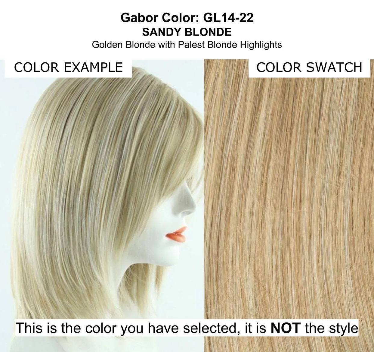 Bundle - 4 items: Curl Up Wig by Gabor, Christy's Wigs Q & A Booklet, BeautiMark Synthetic Shampoo & Wide Tooth Comb - Color: GL14-22