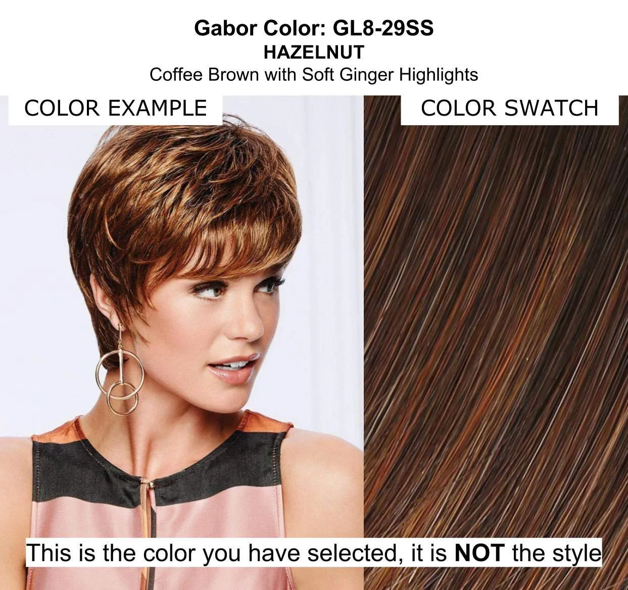 Bundle - 4 items: Curl Up Wig by Gabor, Christy's Wigs Q & A Booklet, BeautiMark Synthetic Shampoo & Wide Tooth Comb - Color: GL8-29SS