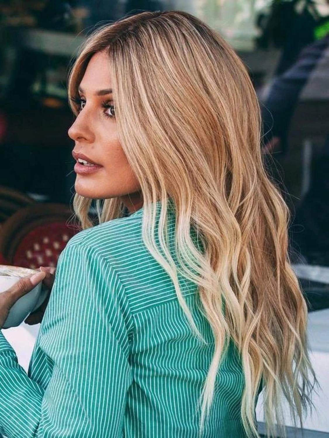 Bundle - 7 item: Blake Large Exclusive Remy Human Hair Wig by Jon Renau, Christy's Wigs Q & A Booklet, BeautiMark Hydra Shampoo Conditioner Mask Protect Leave-In Spray Shine Serum - Color: 14/26S10