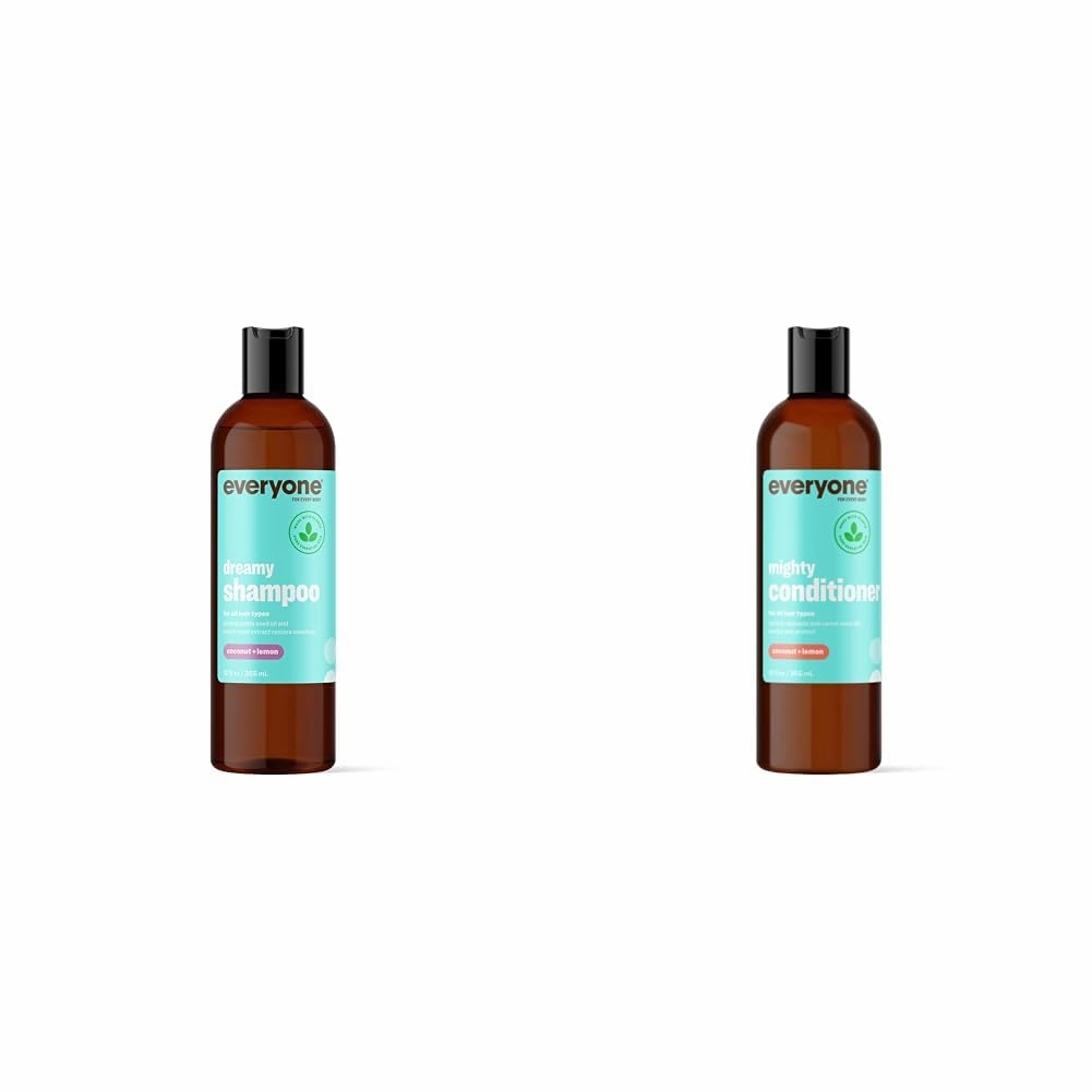 Bundle of Everyone Dreamy Shampoo, 12 OZ   Everyone Mighty Conditioner, 12 OZ