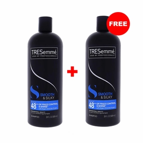 Buy 1 Get 1 Free Tresemme Smooth & Silky Shampoo - 828ml