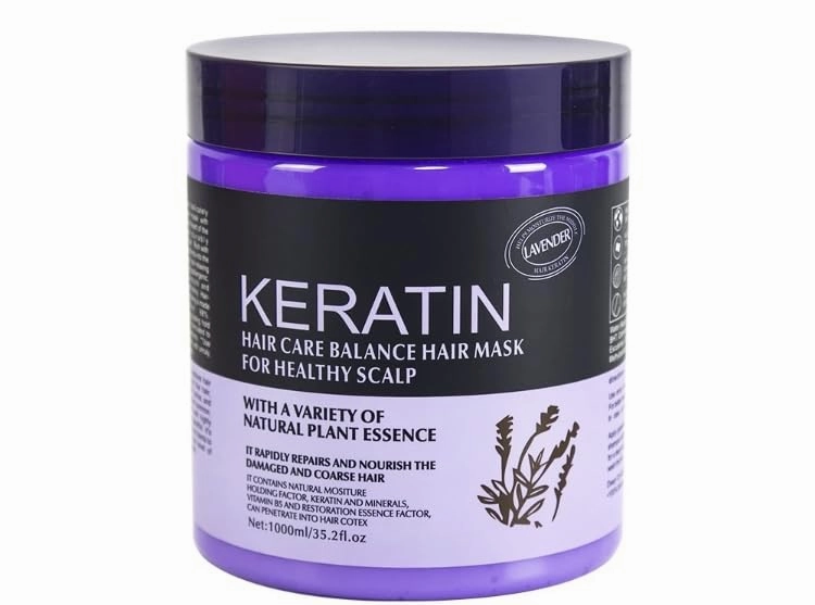 BY SKYMIKU Lavender Brazilian Fruit of Life Collagen Hair Treatment Deep Repair Conditioning Argan Oil Collagen Hair Mask Essence for Dry Damaged Hair All Hair Types 1000 ml